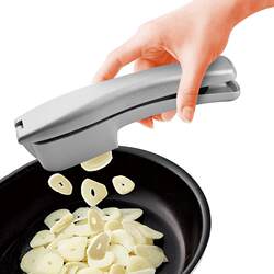 Kitchen Household Manual Garlic Press Aluminum Alloy Garlic Paste Maker Garlic Crusher Garlic Press Gadget