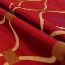 New light luxury new Chinese style simple home high-precision jacquard mahogany furniture sofa pillow cushion table flag fabric