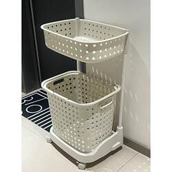 Dirty Clothes Basket, Laundry Basket, Storage Basket, Bathroom Shower Basket, Toilet Clothes Storage Organizer, Cart, Storage Rack