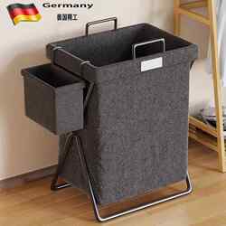 German Foldable Large-Capacity Laundry Basket for Home Use, Dirty Clothes Hamper, Bathroom Laundry Basket, Dirty Clothes Storage Basket