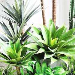 Simulated agave tiger piran fake green plant Nordic tropical desert plant agave succulent plant landscaping decoration
