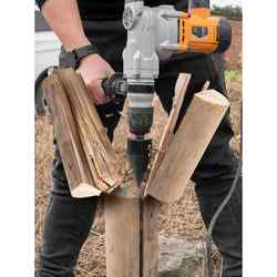 Firewood Splitting Tool, Household Firewood Splitting Drill Bit, Portable Electric Firewood Splitter, Electric Hammer, Special Large Firewood Splitter Cone