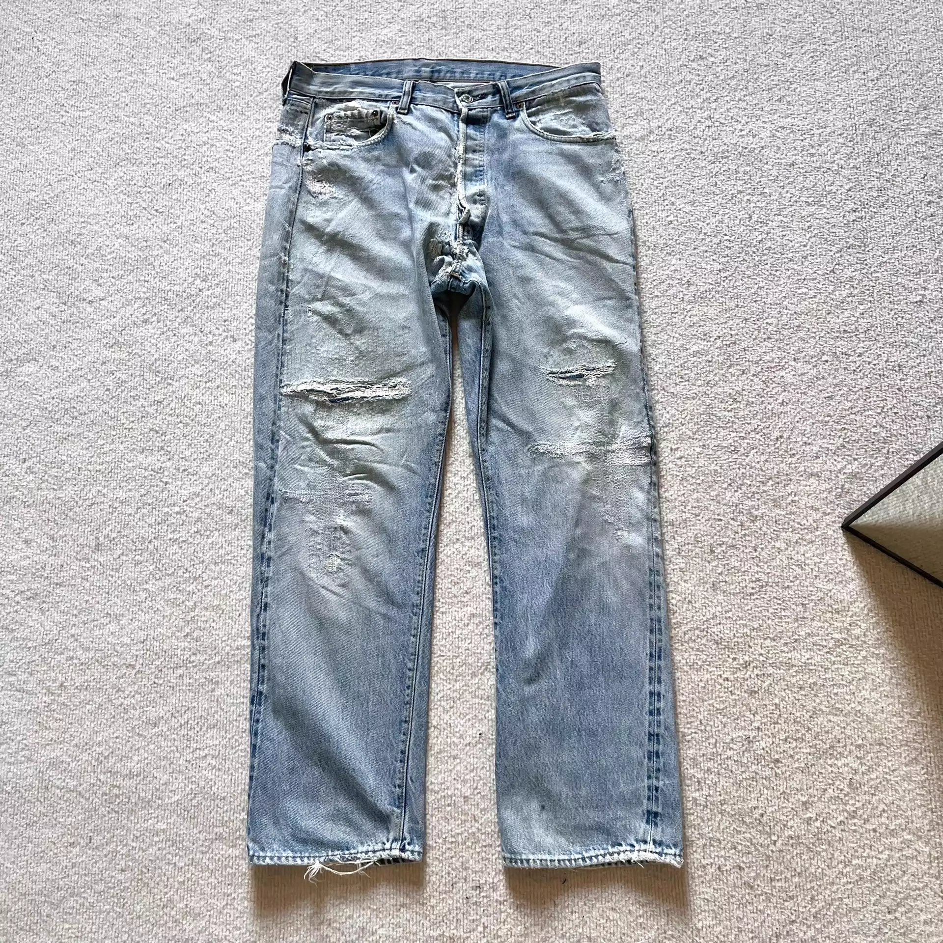 欣赏）Levis 501 vintage 66s后期赤耳-Taobao