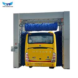 Reciprocating Bus Car Wash Machine, 3-Brush Gantry Automatic Car Wash Equipment, Fully Automatic Computerized Bus Car Wash Machine