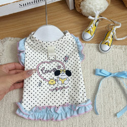 Spring and Autumn Pet Clothes Dog Dog Raincoat