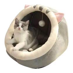 Dog House for Small Dogs, Warm in Winter, Removable and Washable, Teddy Cat House, Winter Pet Supplies, Suitable for All Seasons