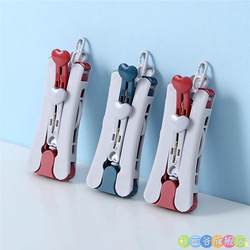 A Must-Have for Short-Term Travel, Staying in Hotels, and Business Trips: a Convenient Foldable Clothes Hanger