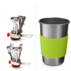 Hot Selling Outdoor Supplies Camping Picnic Pot Set Outdoor Tableware Pots Individual Cooking Utensils Kitchen Utensils
