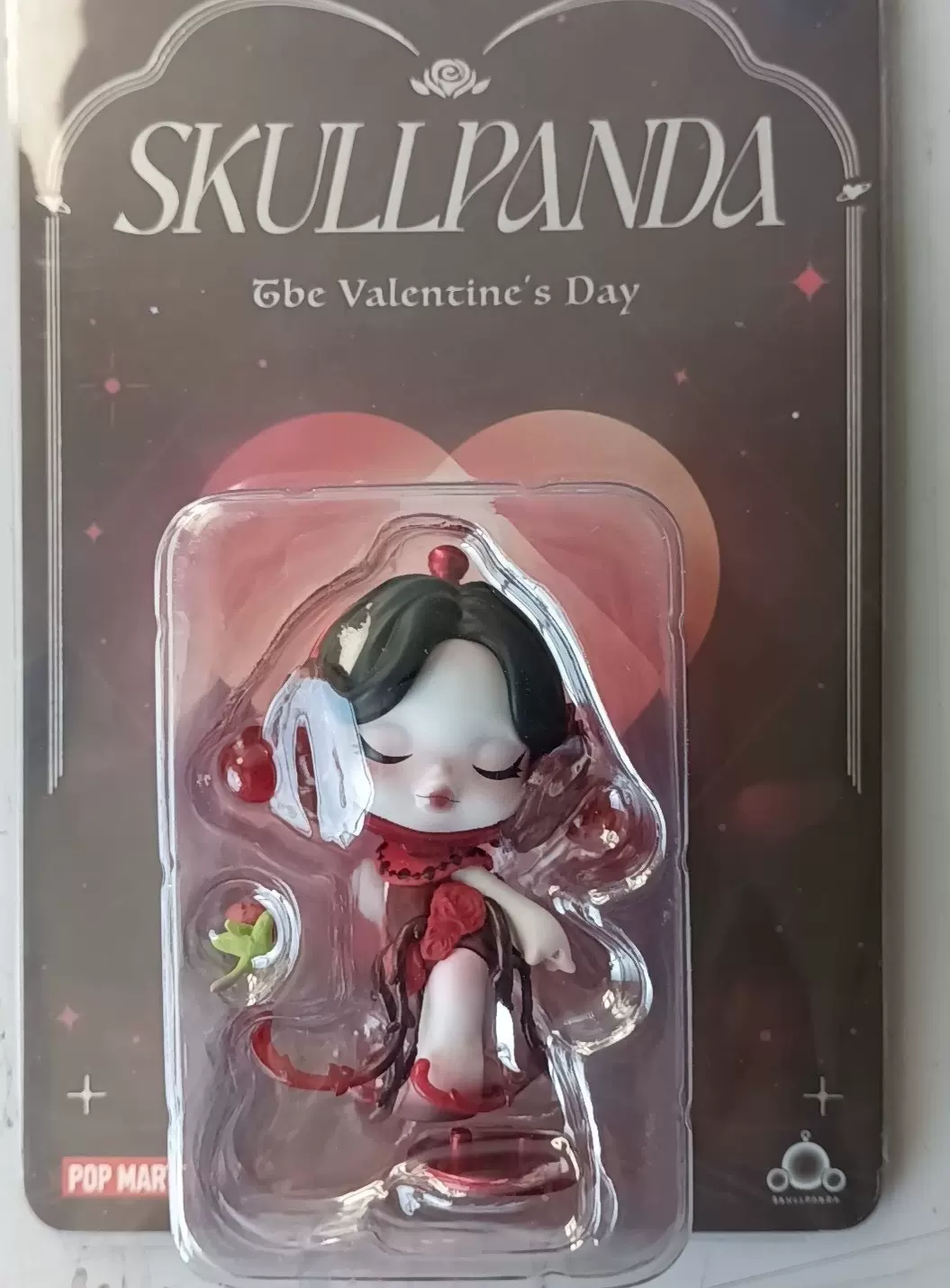 现货POPMART泡泡玛特skullpanda情人节限定吊卡-Taobao