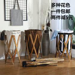 Creative Dirty Laundry Basket, Foldable Bathroom Laundry Basket, Large Fabric Toy and Dirty Clothes Storage Bin