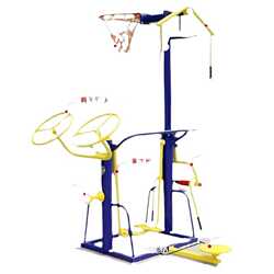 Outdoor fitness equipment Community Square Park Community Elderly home sports massager courtyard double bar
