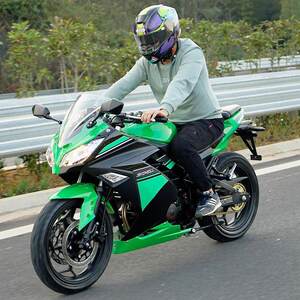 
Domestic brand new EFI Little Ninja motorcycle adult road heavy motorcycle Horizon motorcycle sports car can be registered