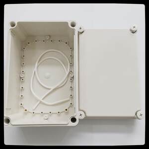 
280*190*130mm outdoor plastic screw waterproof junction box instrument security monitoring junction box