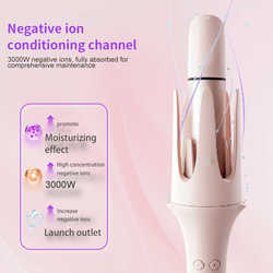 Only for foreign trade] Head-changing automatic curling iron household multi-functional styling perm tool electric curling iron