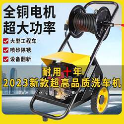 Customized Black Cat Car Wash Machine, Super Pressure Commercial Car Wash Shop High-Power Cleaning Machine, 220V Car Wash Pump, Water Gun 380V