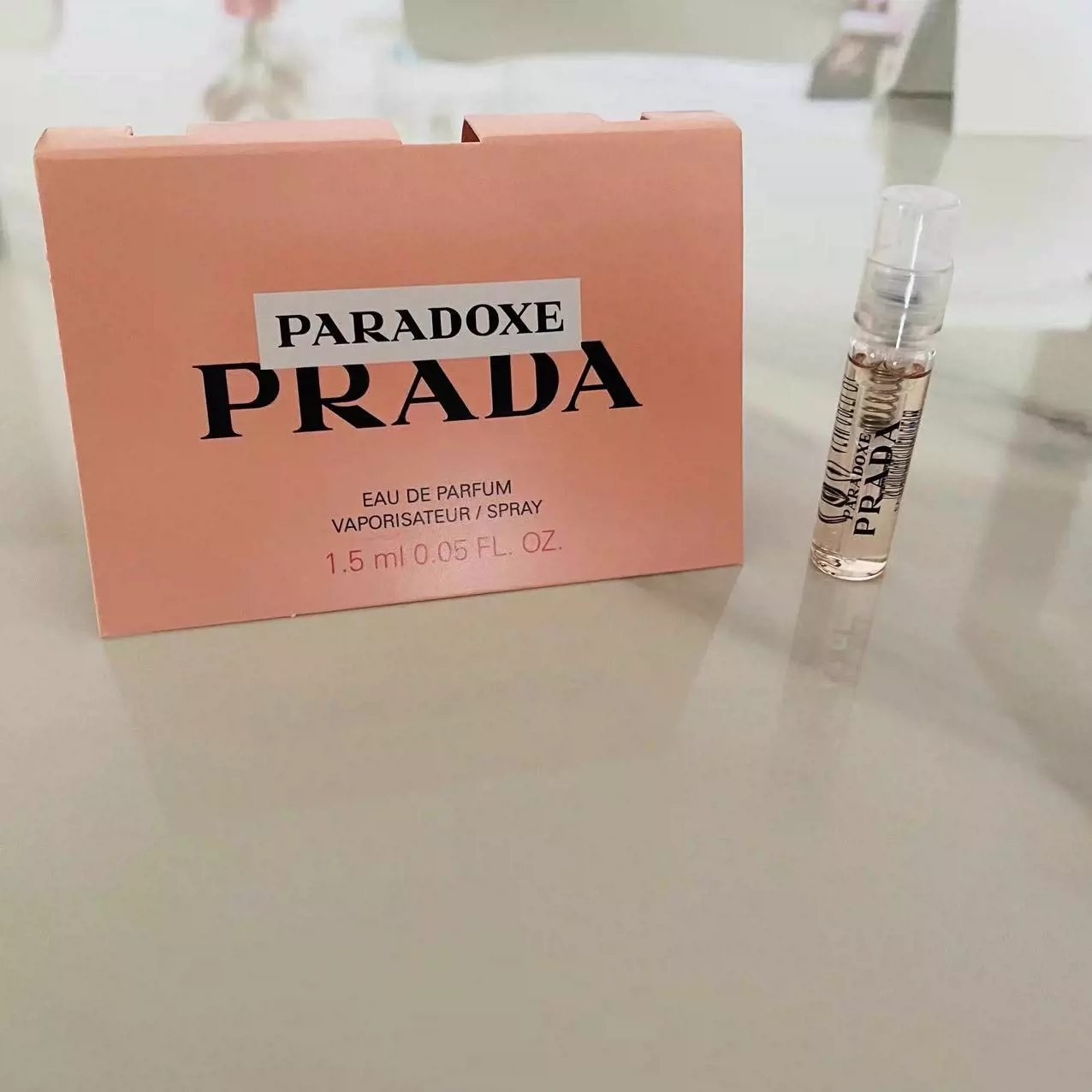 我本莫测普拉达PRADA1.5ml卡片小样专柜正品-Taobao