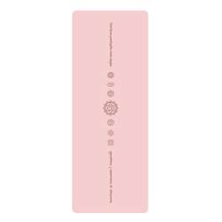 In-Stock Pu Natural Rubber Yoga Mat, Thickened Exercise Fitness Mat, Non-Slip Luxury Mat for Home Use, Customizable