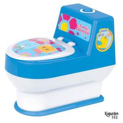 Mini Pretend Play Toilet Bathtub Children's Potty Training Toy Electronic Toilet Bathroom Educational