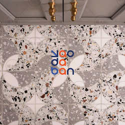 Terrazzo Tiles Nordic Modern Minimalist Kitchen Bathroom Restaurant Trendy Colorful Wall Tiles Floor Tiles 200X200