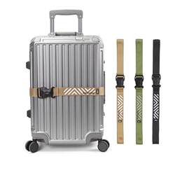 Japanese Luggage Straps, Travel Suitcase Binding Straps, Trolley Case Packing Ropes, Bundling Straps, Checked Baggage Safety Reinforcement Straps