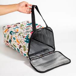 Portable Fresh-Keeping Trolley, Foldable and Telescopic, Small Shopping Cart, Household Trailer, Lightweight Shopping Luggage Trolley
