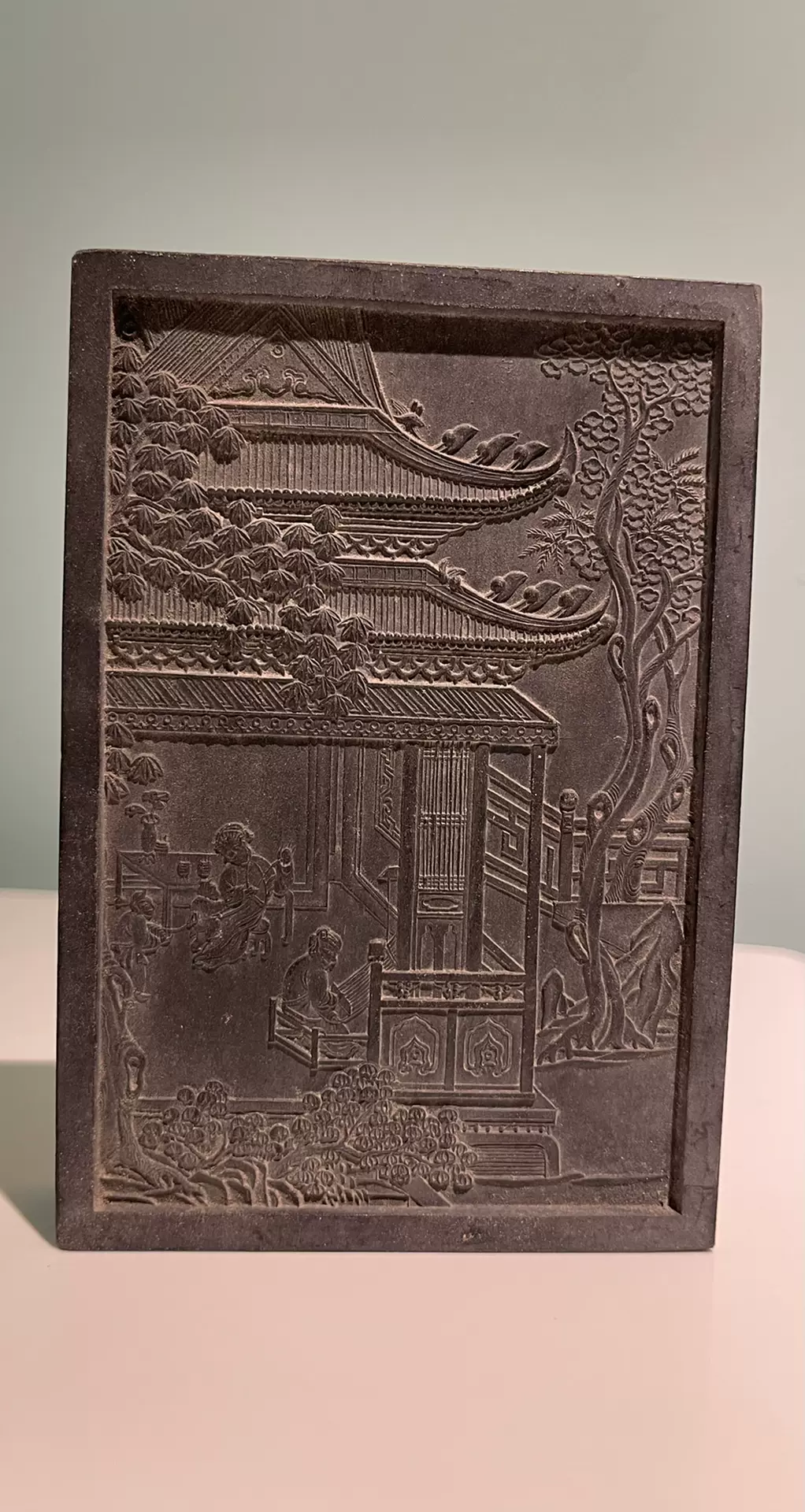 中国古墨　大清乾隆年製 中国古墨『大清乾隆年汪進聖製』御賜龍紋福字紋金彩書道具商品