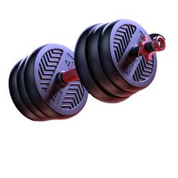 Dumbbells for Men, Home Fitness Equipment, a Pair of Barbell Kettlebells for Arm Muscle Training, Adjustable Weight, Dumbbell Set Combination