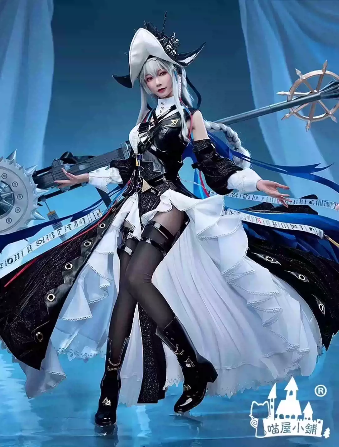 喵屋小铺明日方舟cos服归溟幽灵鲨cosplay服装鲨鲨舟游-Taobao