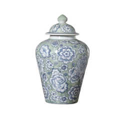 Blue and white porcelain vase French country retro vase Ceramic vase ornaments home vase storage jar vase wholesale