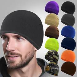 Winter Windproof and Warm Sports Cap, Helmet Liner, Cycling Fleece, Men's and Women's Running and Skiing Hat