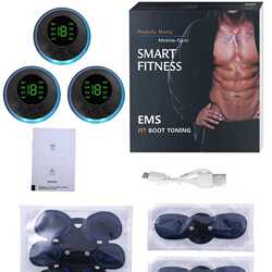 Lazy home smart abdominal device sports fitness equipment muscle abdominal muscle abdominal muscle abdominal fat swing machine new massager