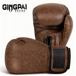 Retro Boxing Gloves, Sanda Boxing Gloves, Men's and Women's Training Sandbags, Muay Thai Fighting Gloves, Adult Professional Boxing Gloves