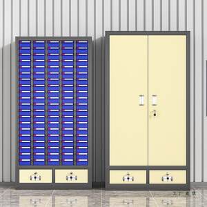 
Drawer parts cabinet Hardware tool classification storage box Electronic components Screws Material accessories Iron finishing cabinet