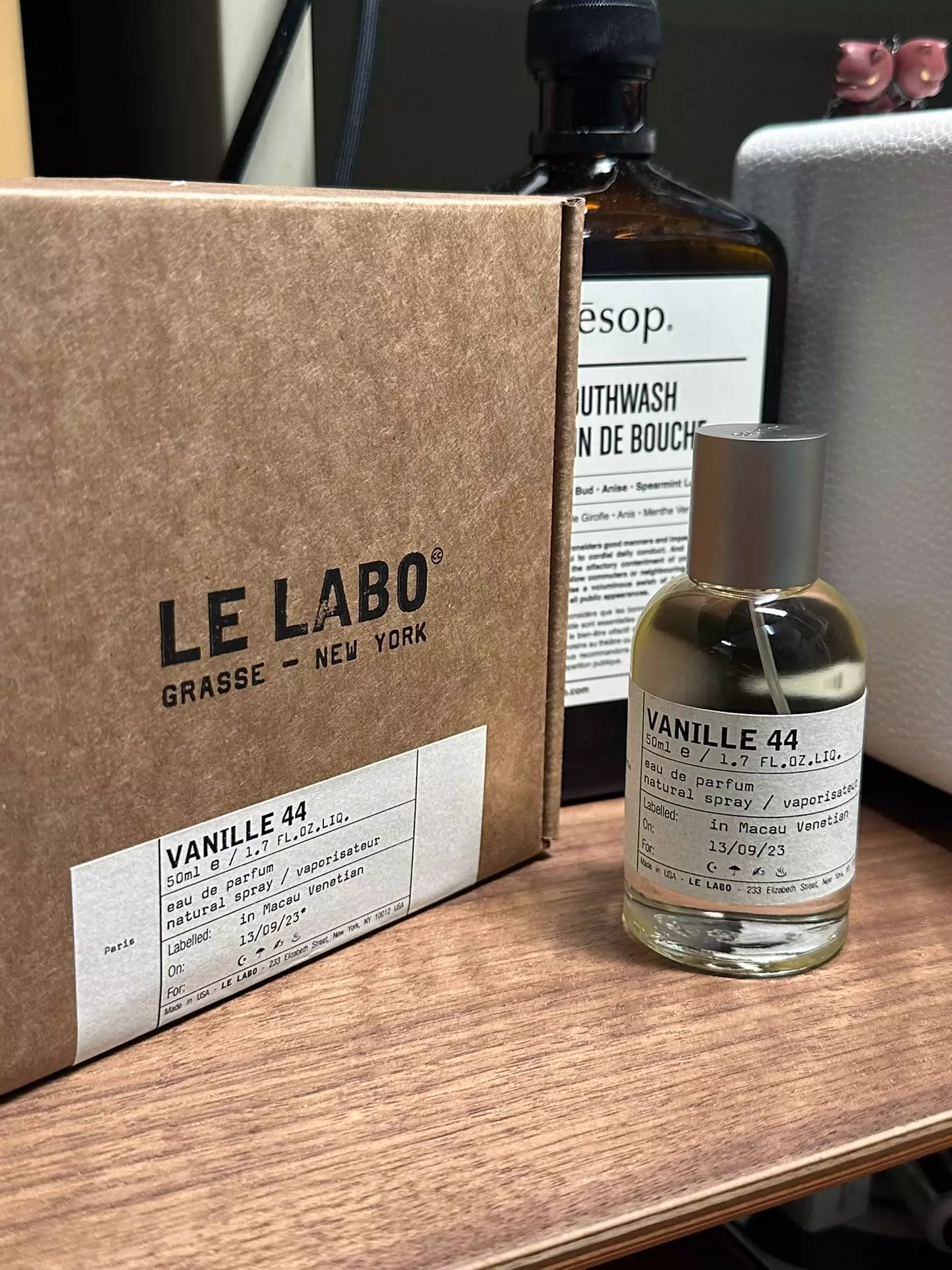 出lelabo44號城市限定巴黎VANILLE香水分裝試香-Taobao