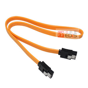 
Dual shrapnel SATA data cable SATA hard disk cable sata cable serial port SATA3.0 universal 2.0 with clamp