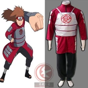Naruto - Akimichi Choji Outfit thế hệ thứ 2 - Phiên bản Shippuden + Găng tay - Trang phục cosplay/Anime
