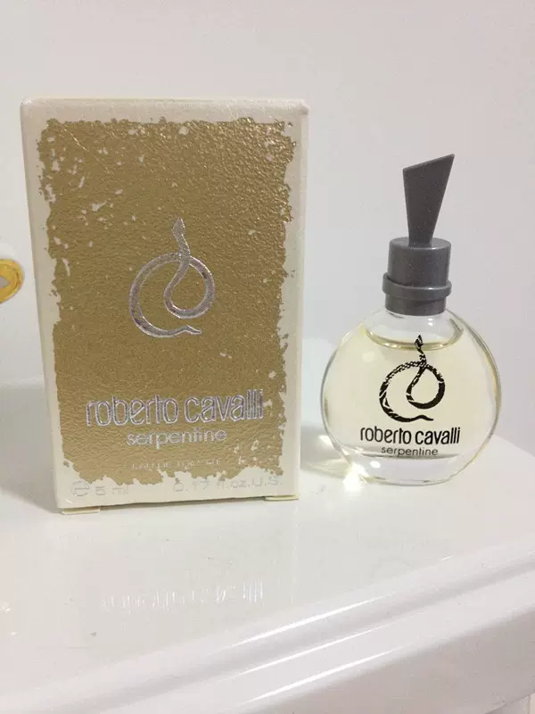 罗伯特 卡沃利的蜿蜒女士淡香水 5ml 属蛇属鼠吉祥