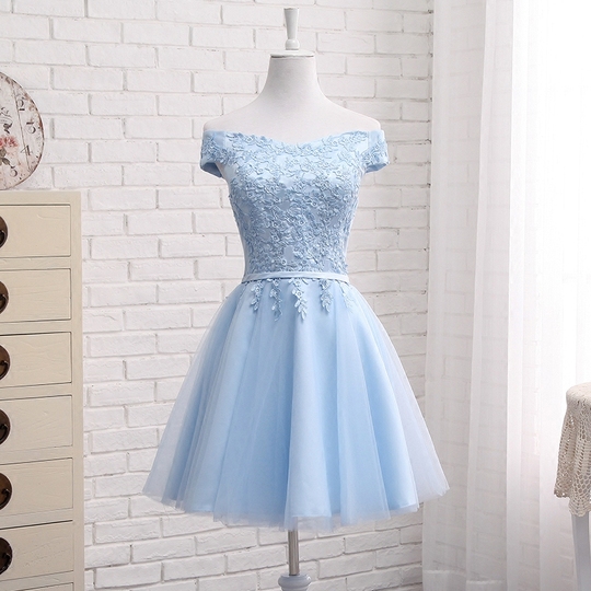 green emerald velvet dress Ace One-Shoulder White Graduation Dress main image 0