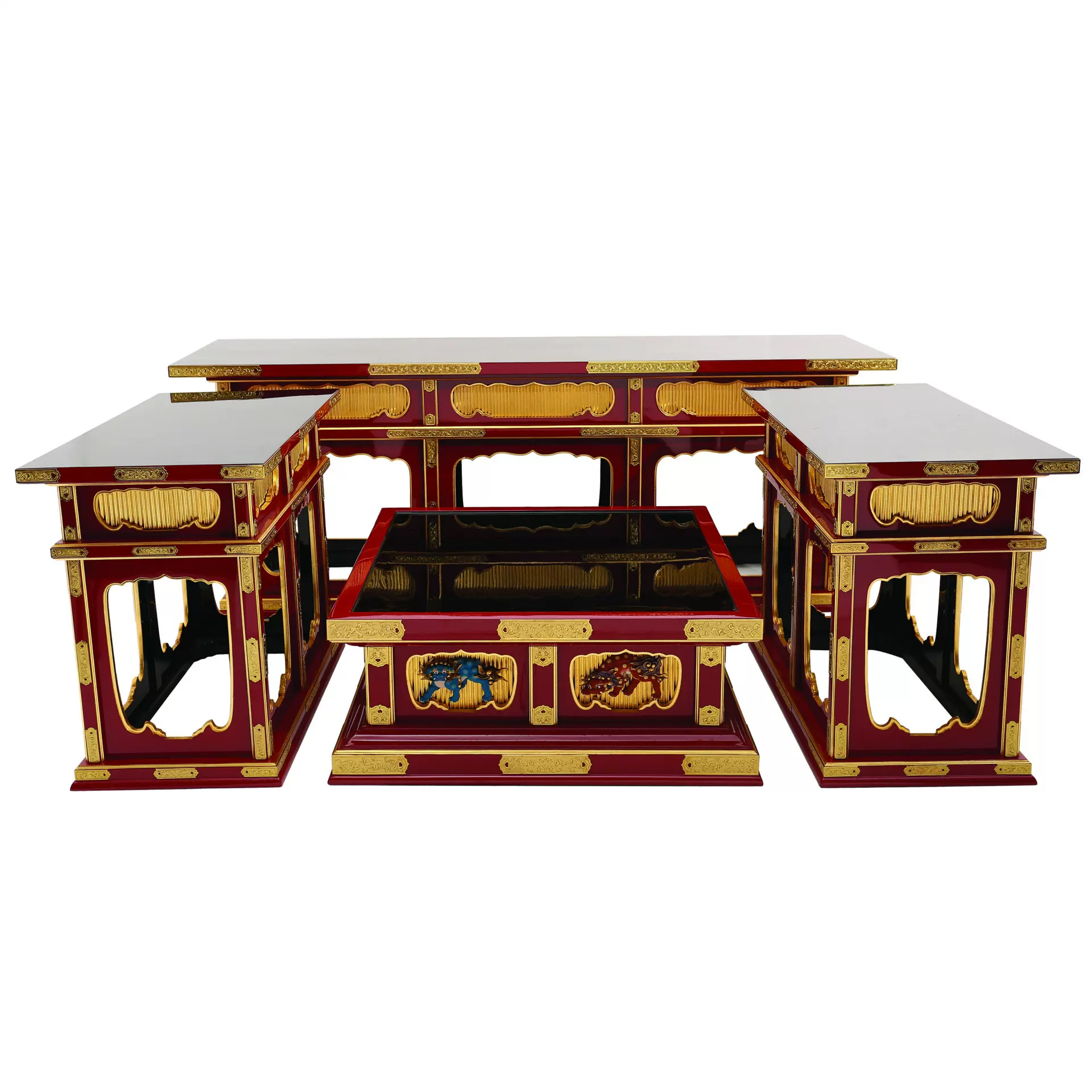 仏具 寺院用 各宗派 登高台 蜜壇 平安型 5尺 机 仏具 寺院用 各宗派 登高台 蜜壇 平安型 5尺 机