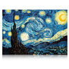 Van gogh,s famous painting jigsaw puzzle 1000 pieces adult version starry night sunflower adult decompression children,s puzzle framed flat picture