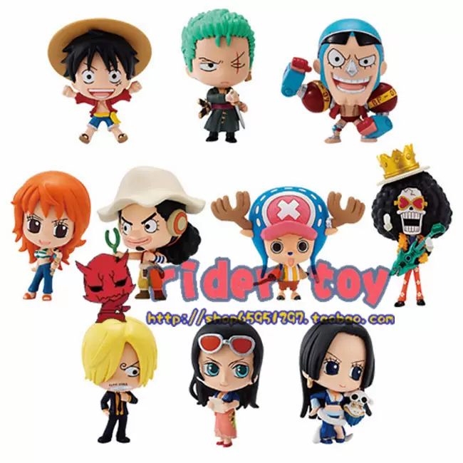 Ridertoy 萬代海賊王魯夫草帽海賊團q版名言盒蛋散貨