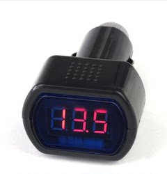 Mini Car Voltage Meter Digital Display Car Voltage Tester Battery Voltage Monitor Car Instrument