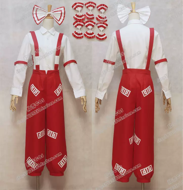 東方project 藤原妹紅 コスプレ衣装 東方project東方永夜抄藤原妹紅