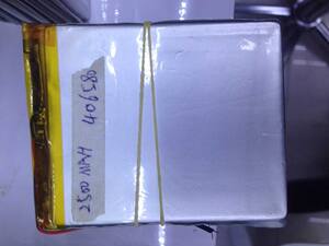 
3.7V polymer lithium battery 406580 2500mA MID battery Tablet battery Built-in power