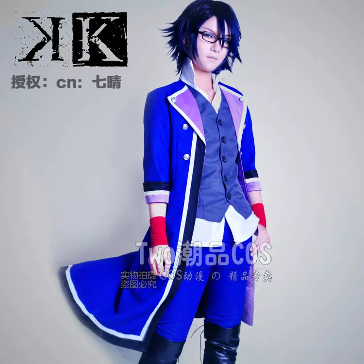 原創動漫k 伏見猿比古cosplay動漫服裝男猴哥cos服全套