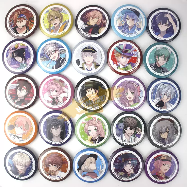 日单散货ichu偶像进行曲徽章胸章胸针爱童星夜御剑晃多款现货