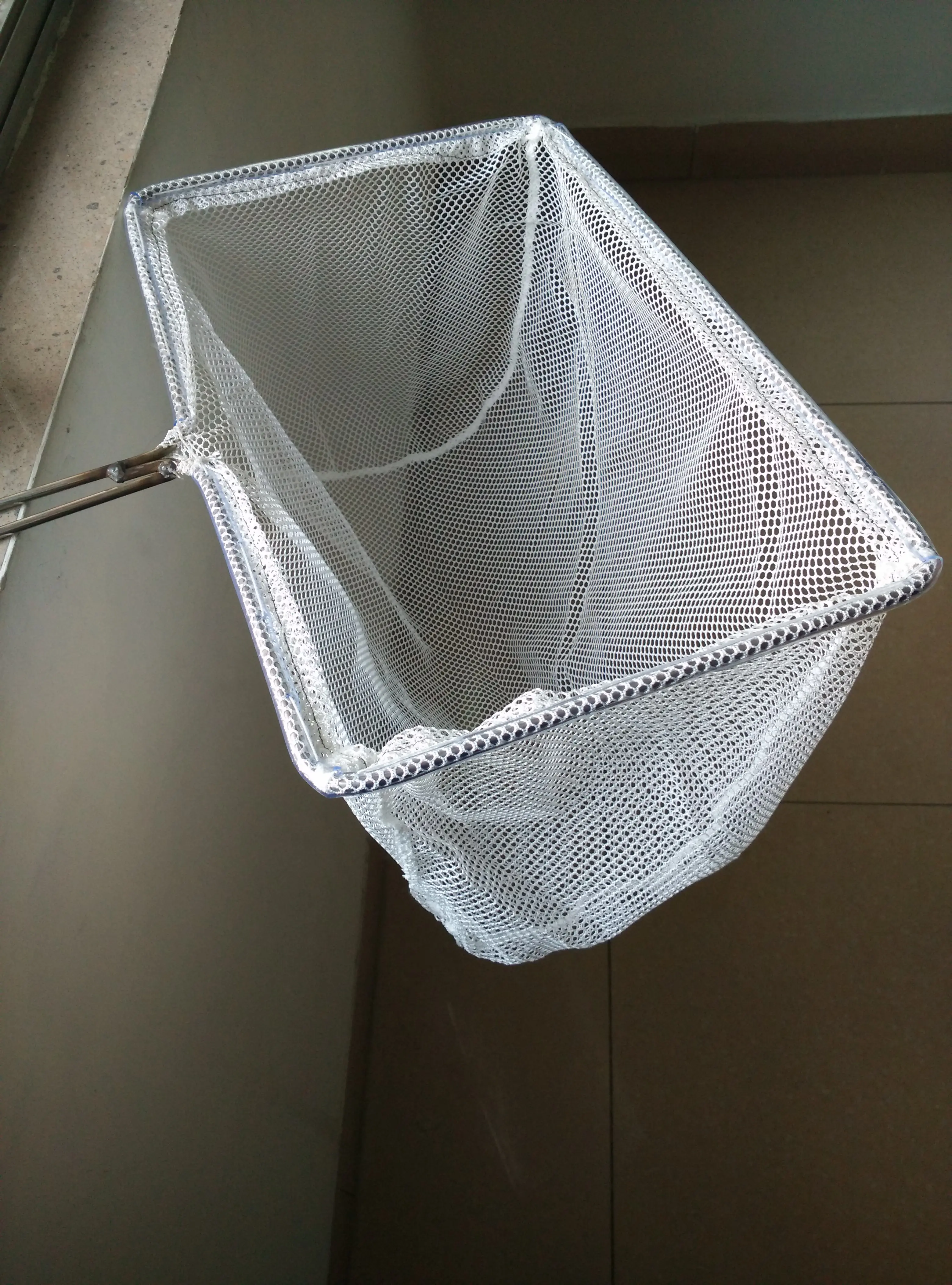 方形40公分*25公分手抄魚網方形魚撈不鏽鋼手抄魚網撈-Taobao