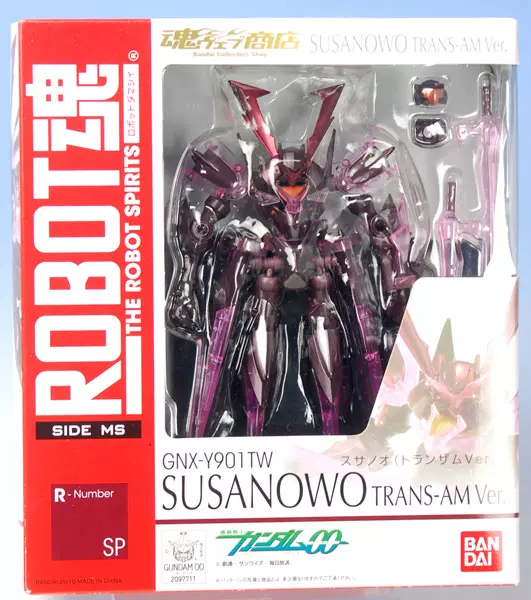 日本原裝ROBOT魂須佐之男高達GUNDAM OO TR模式機甲模型