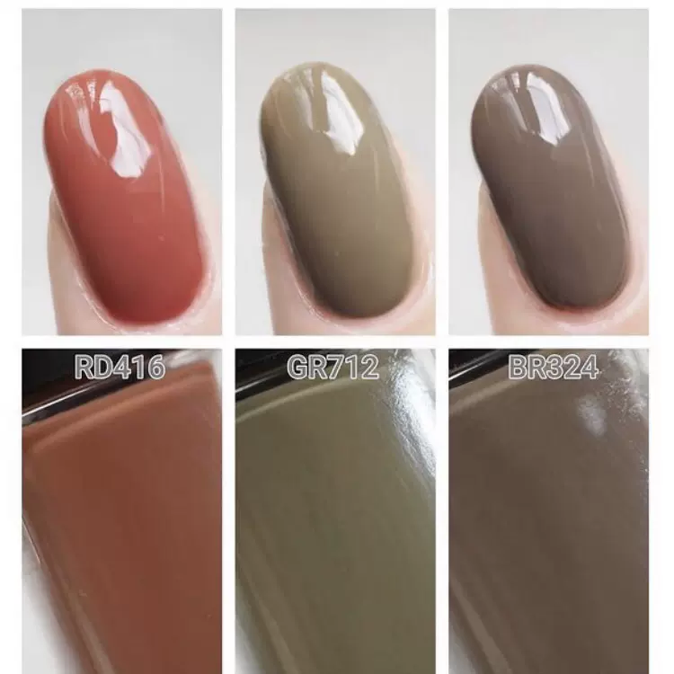 现货日本kose Nail Holic指甲油21夏季新色rd416 Gr712 Br324
