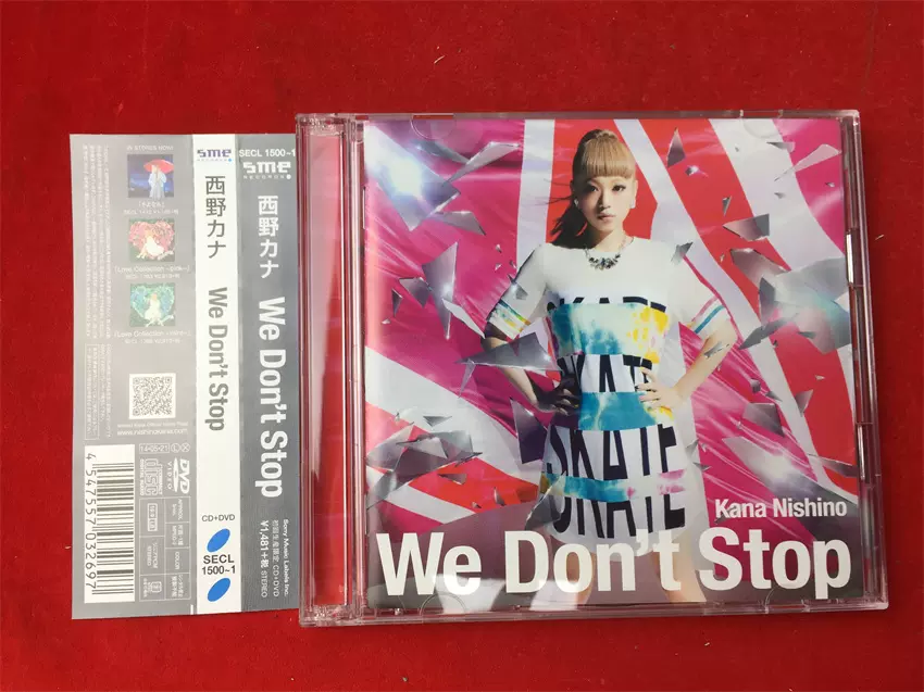 We Don t Stop 西野カナCD+DVD jp版拆-Taobao